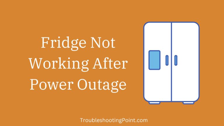 Fixed: Fridge Not Working After Power Outage