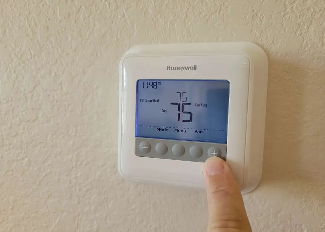 reset honeywell thermostat